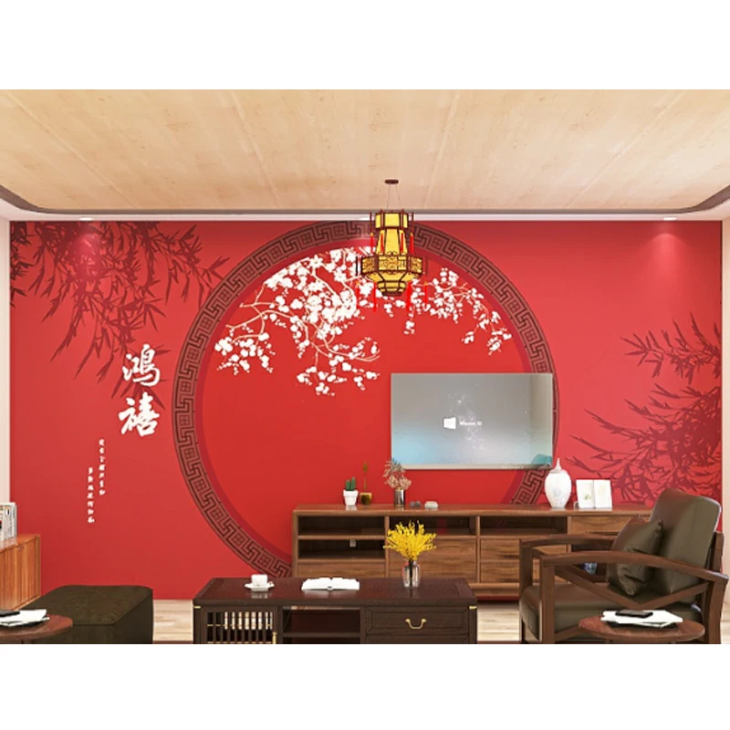 Customized products 3D Wallpaper Chinese ancient style red wall mural Forbidden City Hanfu hall antique decoration background 8d
Customized products 3D Wallpaper Chinese ancient style red wall mural Forbidden City Hanfu hall antique decoration background 8d