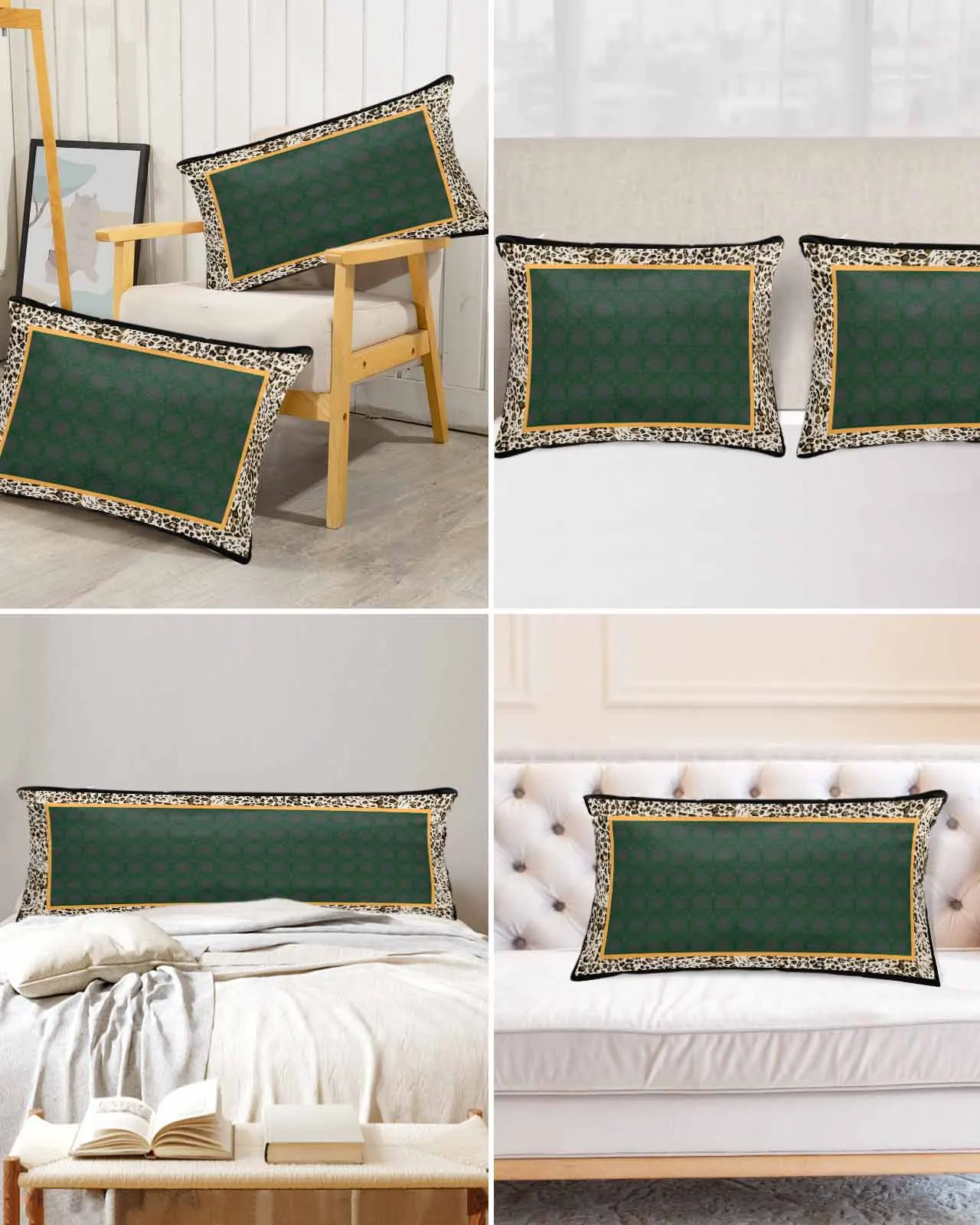 Abstract Leopard Print Retro Pattern Green Bed Satin Pillowcase Sofa Pillow Cover Case Bedroom Satin Cushion Covers Home Decor
Abstract Leopard Print Retro Pattern Green Bed Satin Pillowcase Sofa Pillow Cover Case Bedroom Satin Cushion Covers Home Decor