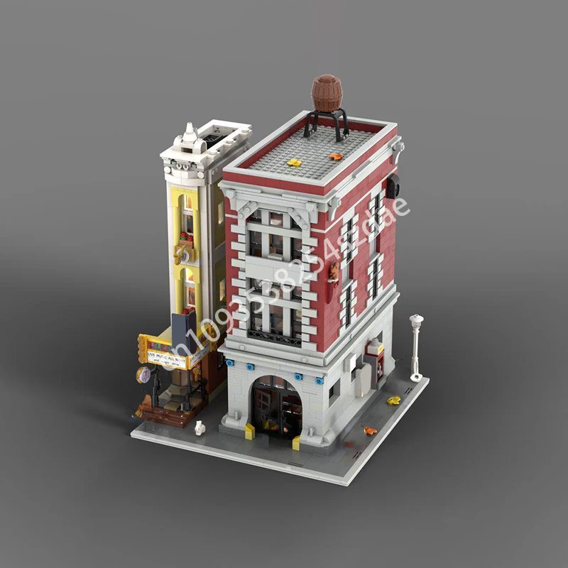 3202pcs MOC Workshop with Water Tank- HQ Style Modular Buildings Building Blocks Birthday Children Christmas toy Gift
3202pcs MOC Workshop with Water Tank- HQ Style Modular Buildings Building Blocks Birthday Children Christmas toy Gift