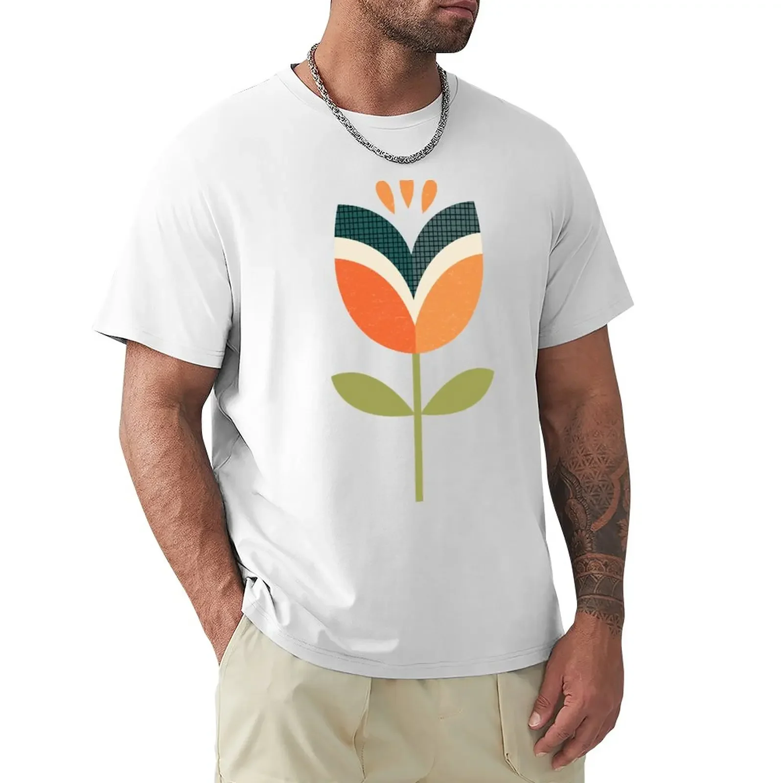 Retro Tulip - Orange and Olive Green T-Shirt summer shirt basketball graphic tees graphic t shirt vintage designer t shirt men
Retro Tulip - Orange and Olive Green T-Shirt summer shirt basketball graphic tees graphic t shirt vintage designer t shirt men