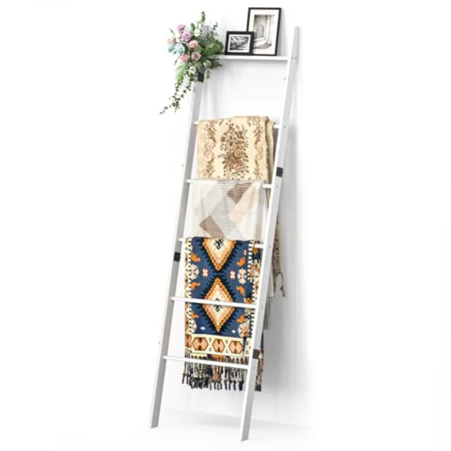 6-Tier Blanket Ladder for Living Room Blanket Quilt Ladder Rack Rustic Decorative Towel Holder Wall Leaning Blanket Ladder Shel
6-Tier Blanket Ladder for Living Room Blanket Quilt Ladder Rack Rustic Decorative Towel Holder Wall Leaning Blanket Ladder Shel