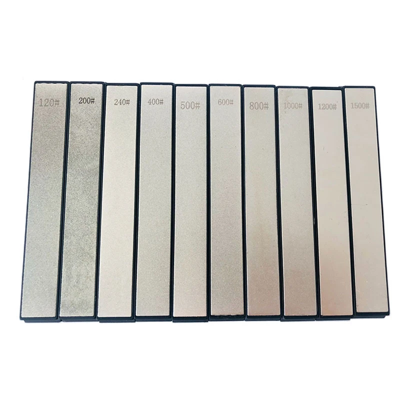 Multi Grit 80 240 600 1000 2000 3000 Grit Diamond Sharpening Stone Sharpening System Knife Sharpener Grinding Tool Kitchcen Tool
Multi Grit 80 240 600 1000 2000 3000 Grit Diamond Sharpening Stone Sharpening System Knife Sharpener Grinding Tool Kitchcen Tool