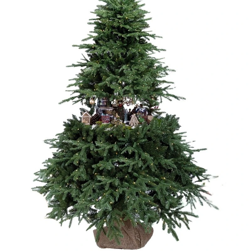 Christmas tree home display stand decoration bare tree floor spruce tower encryption level luxury PE figure shelf
Christmas tree home display stand decoration bare tree floor spruce tower encryption level luxury PE figure shelf