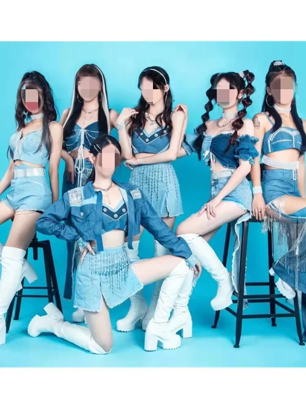Dance Team Stage Performance Outfit Women's Group M7 Cowboy New Dance Team Table Set Performance Jazz Costume
Dance Team Stage Performance Outfit Women's Group M7 Cowboy New Dance Team Table Set Performance Jazz Costume