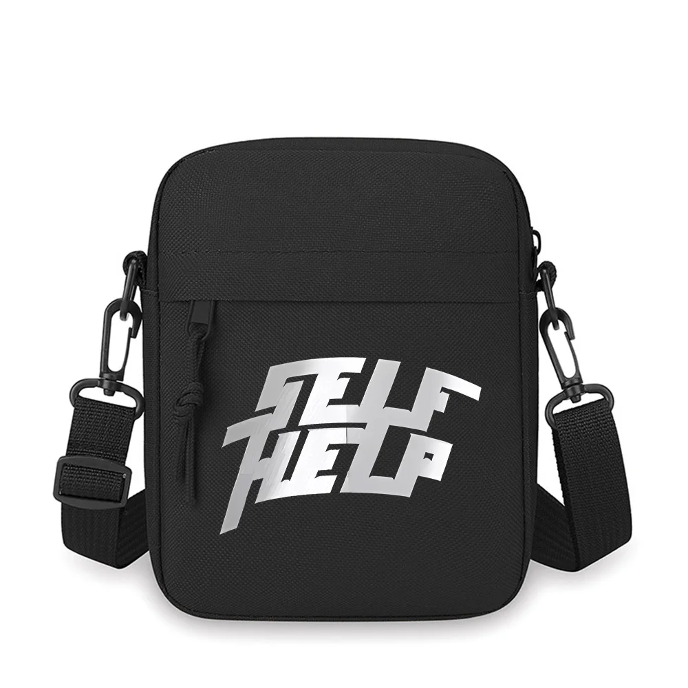 Bold self help white text on black Men Crossbody Bag Single Shoulder Women Cartoon Anime Film Printing Design Unisex
Bold self help white text on black Men Crossbody Bag Single Shoulder Women Cartoon Anime Film Printing Design Unisex