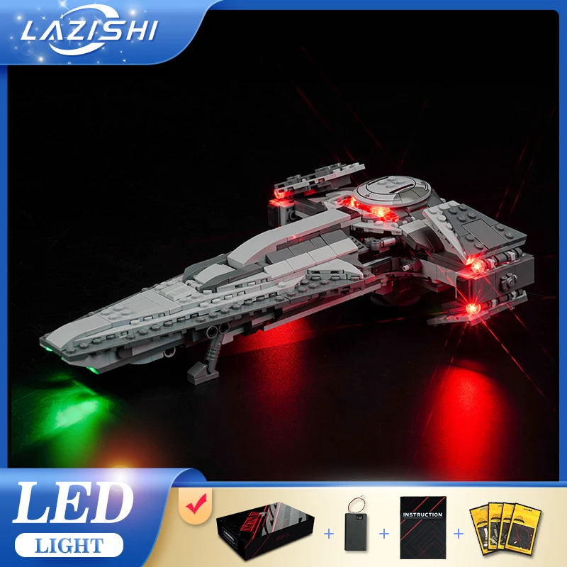 Lazishi LED Light 75383 Set Suitable for Darth Maul's Sith Infiltrator ™ Building blocks (including lighting accessories only)
Lazishi LED Light 75383 Set Suitable for Darth Maul's Sith Infiltrator ™ Building blocks (including lighting accessories only)