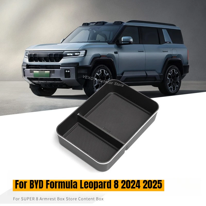 For BYD Formula Leopard 8 2024 2025 Central Control Armrest Storage Box Car Center Storage Box Anti-Slip Interior Accessories
For BYD Formula Leopard 8 2024 2025 Central Control Armrest Storage Box Car Center Storage Box Anti-Slip Interior Accessories