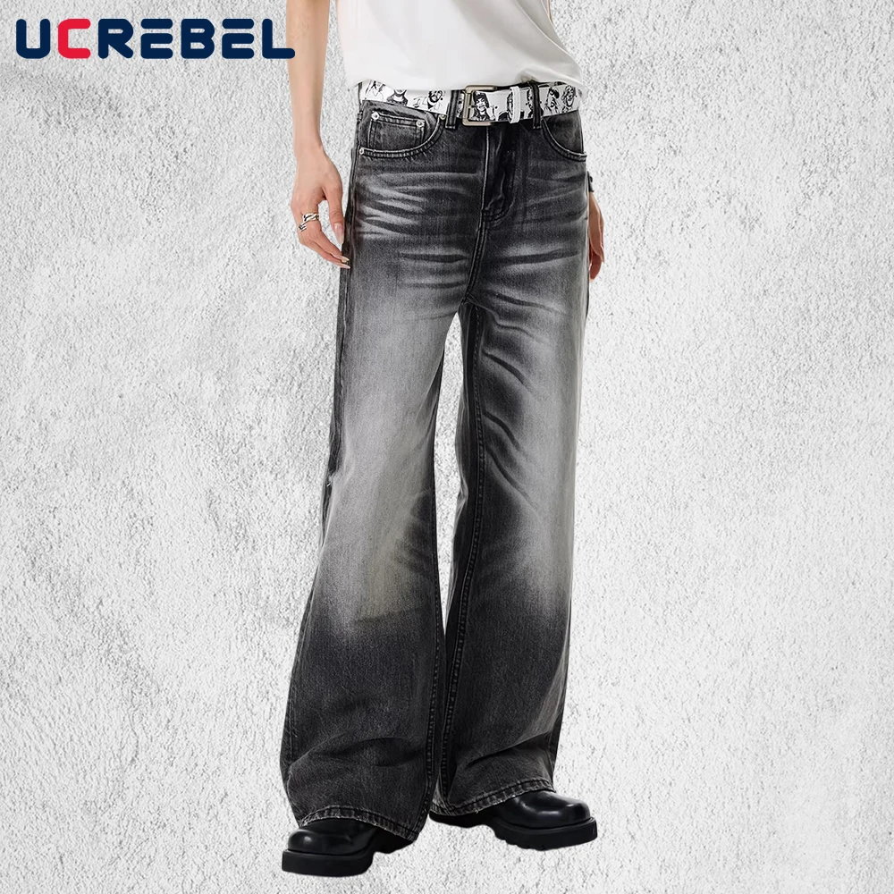 Ripped Washed Distressed Jeans Mens Pocket Retro High Street Baggy Straight Wide Leg Denim Pants Man
Ripped Washed Distressed Jeans Mens Pocket Retro High Street Baggy Straight Wide Leg Denim Pants Man