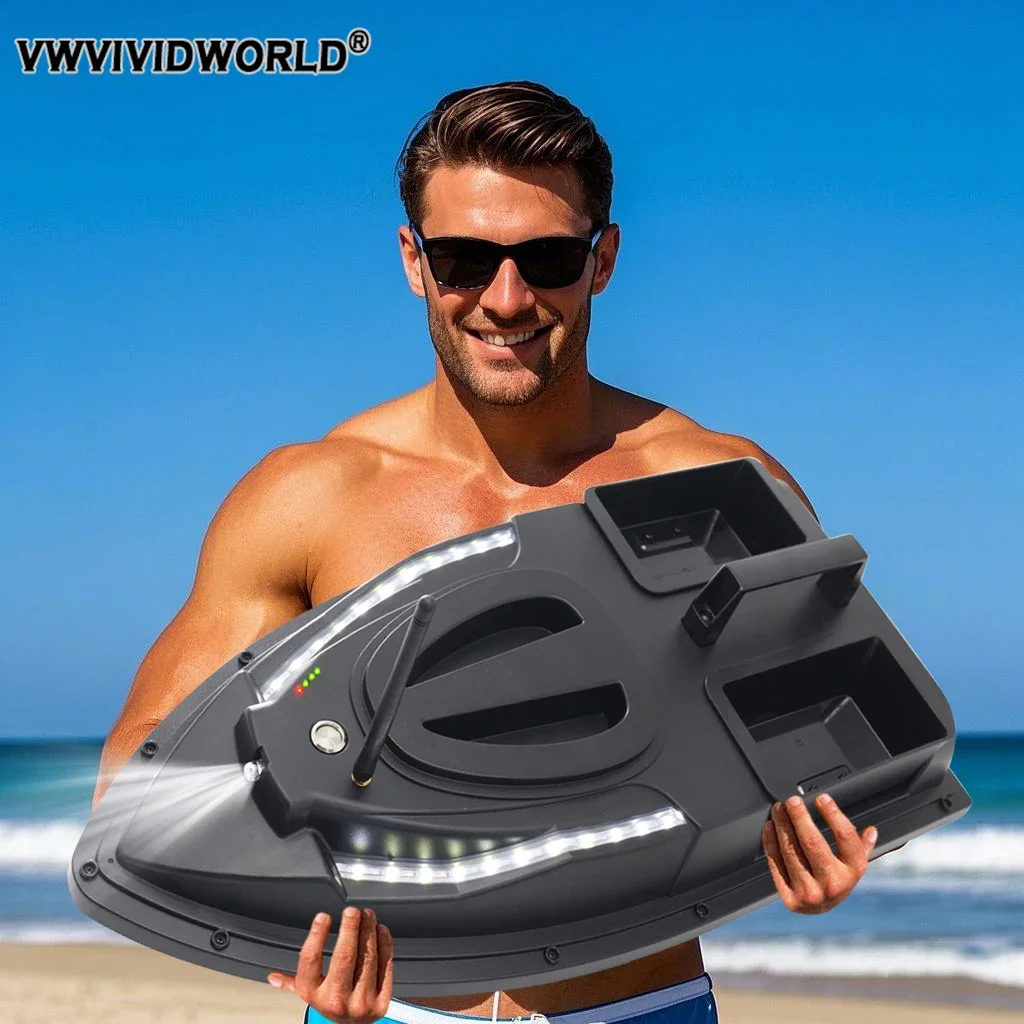 MBLN Brand,5200mAh-36000mAh Capacity Super Long,2-12 Hours Endurance 2kg Load,Intelligent Remote Control,Fishing Bait Boat,VX
MBLN Brand,5200mAh-36000mAh Capacity Super Long,2-12 Hours Endurance 2kg Load,Intelligent Remote Control,Fishing Bait Boat,VX