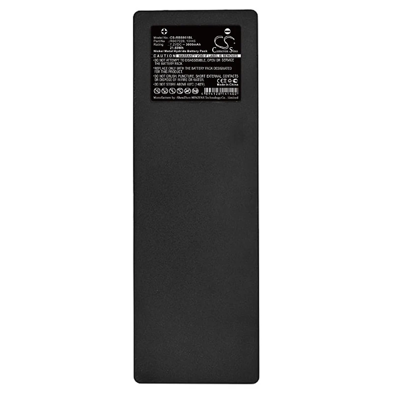 Cameron Sino 3000mAh Battery for Scanreco FBS590 592 EEA2512 IM6024 RSC7220 Kranfunksteuerung 790 590 960 592 Palfinger
Cameron Sino 3000mAh Battery for Scanreco FBS590 592 EEA2512 IM6024 RSC7220 Kranfunksteuerung 790 590 960 592 Palfinger