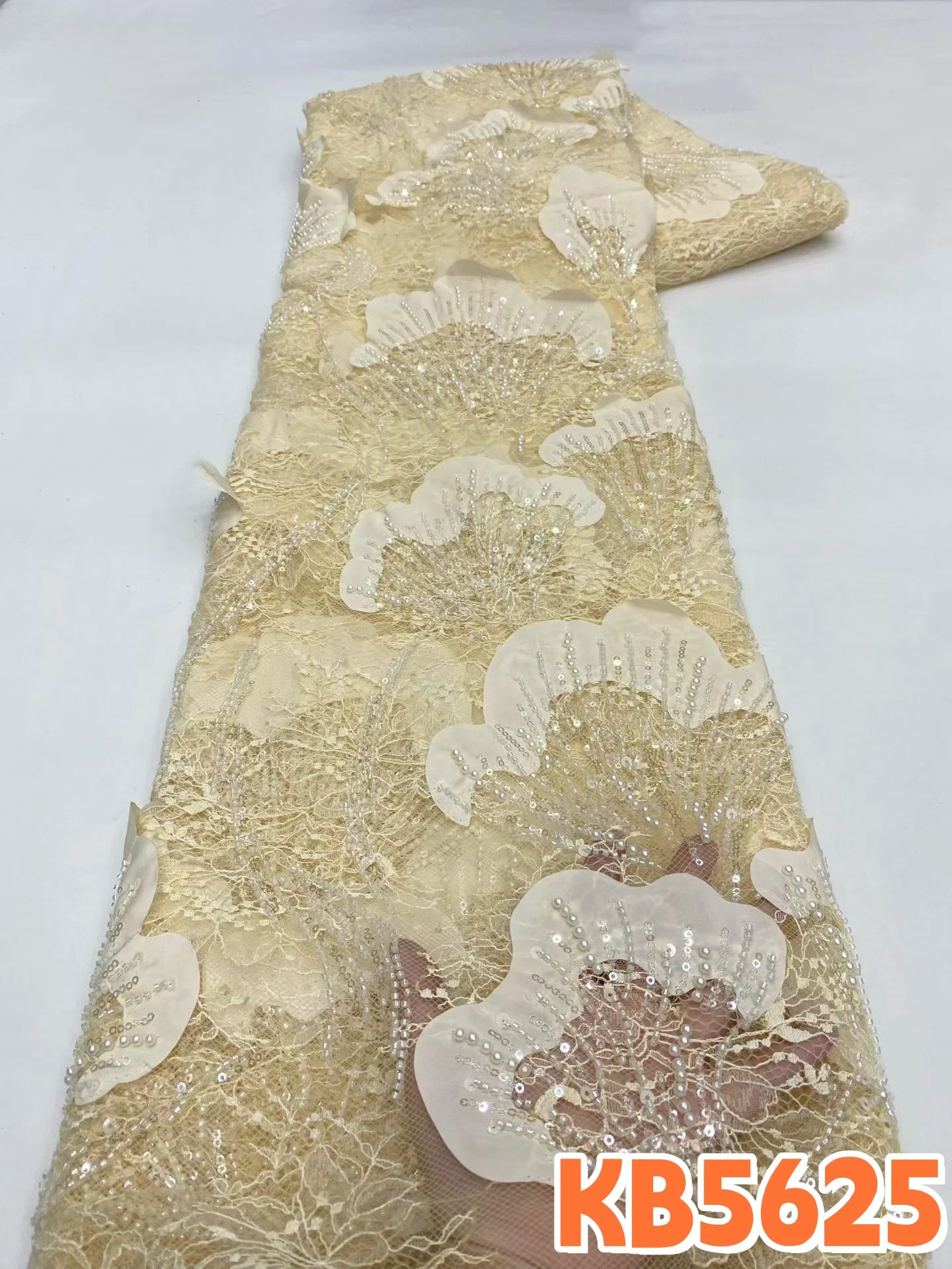 DREAMYALISI Sky Blue Beaded Fabric Beading Fabric for Long Dresses Sewing French Mesh With Sequence Beaded Lace Fabric KB5625
DREAMYALISI Sky Blue Beaded Fabric Beading Fabric for Long Dresses Sewing French Mesh With Sequence Beaded Lace Fabric KB5625