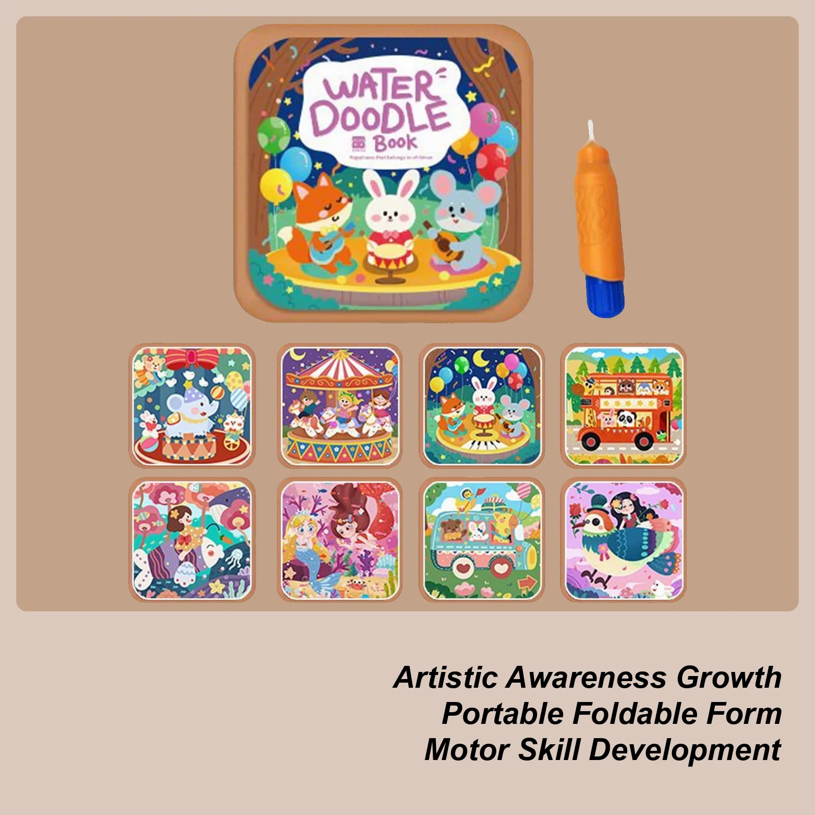 Многоразовая книжка-раскраска, аксессуары для рисования, акварельная рабочая тетрадь для мальчиков и девочек, детей, взрослых, студентов, начинающих, молодежи
Многоразовая книжка-раскраска, аксессуары для рисования, акварельная рабочая тетрадь для мальчиков и девочек, детей, взрослых, студентов, начинающих, молодежи