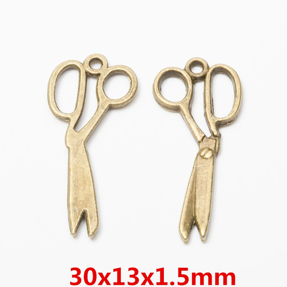 80pcs Alloy Retro Pendant Charms DIY Jewelry Making Ancient Bronze Scissors Pendants Accessories Creative Craft Project
80pcs Alloy Retro Pendant Charms DIY Jewelry Making Ancient Bronze Scissors Pendants Accessories Creative Craft Project