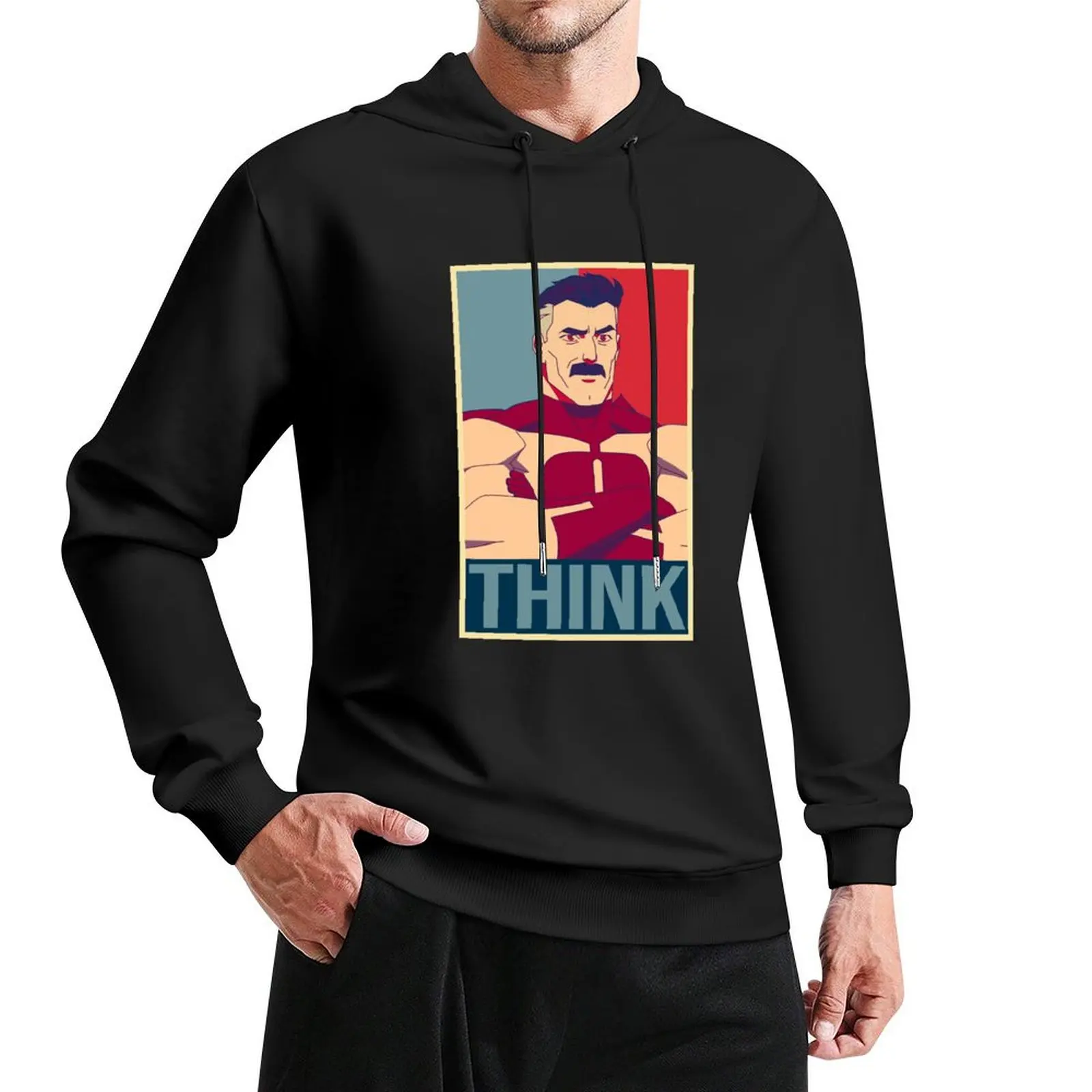 Omni-Man - Think Poster пуловер с капюшоном мужская одежда одежда для мужчин пуловер толстовки
Omni-Man - Think Poster пуловер с капюшоном мужская одежда одежда для мужчин пуловер толстовки