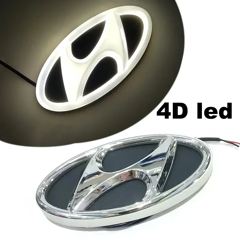 4D Badge Light for Hyundai Elantra ACCENT TUCSON SANTAFE IX35 I30 SONATA GENESIS COUPE VERNA Glow LED Car Front Rear Emblem
4D Badge Light for Hyundai Elantra ACCENT TUCSON SANTAFE IX35 I30 SONATA GENESIS COUPE VERNA Glow LED Car Front Rear Emblem