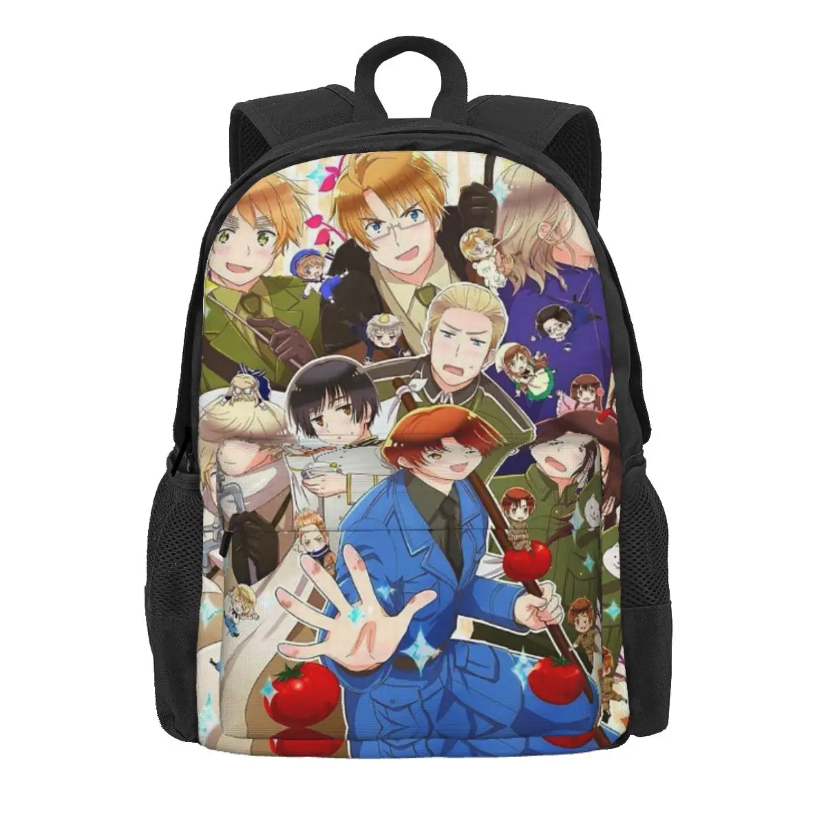 Hetalia Group World Stars Backpack Daypack Large Capacity Children BookBag School Bag Shoulder Bags for Men Women
Hetalia Group World Stars Backpack Daypack Large Capacity Children BookBag School Bag Shoulder Bags for Men Women