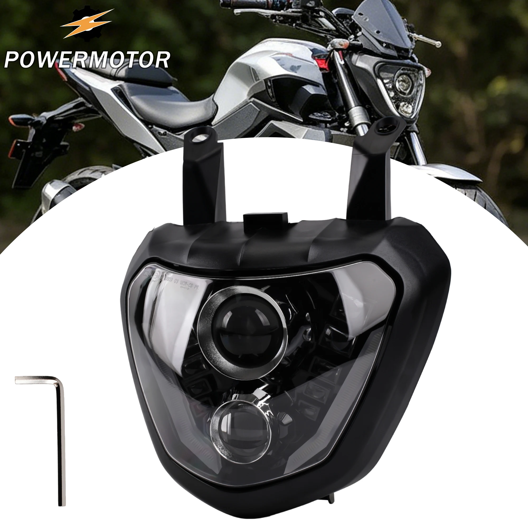 For Yamaha MT07 MT-07 FZ07 2014 2015 2016 2017 Motorcycle LED Headlight DRL Assembly Hi/Lo Beam Headlamp Motobike Modified Parts
For Yamaha MT07 MT-07 FZ07 2014 2015 2016 2017 Motorcycle LED Headlight DRL Assembly Hi/Lo Beam Headlamp Motobike Modified Parts