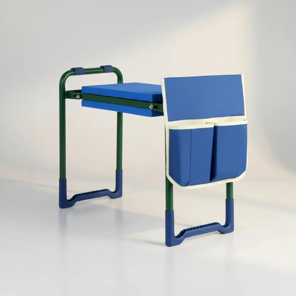 Foldable Garden Kneeler Seat with Thick Soft Pad, Heavy Duty Stool with Tool Bags for Gardening Seniors
Foldable Garden Kneeler Seat with Thick Soft Pad, Heavy Duty Stool with Tool Bags for Gardening Seniors