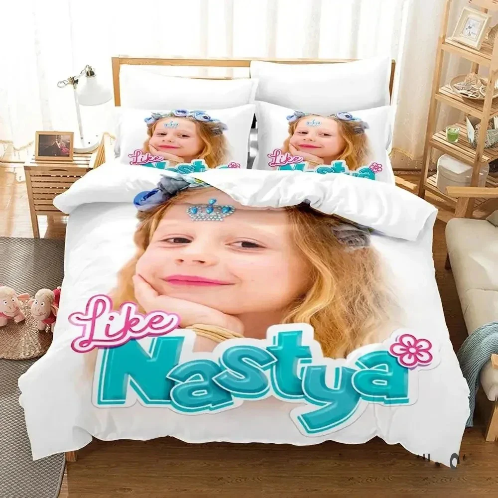 3D Print Like Nastya Bedding Set Duvet Cover Bed Set Quilt Cover Pillowcase Comforter king Queen Size Boys Adult Bedding Set
3D Print Like Nastya Bedding Set Duvet Cover Bed Set Quilt Cover Pillowcase Comforter king Queen Size Boys Adult Bedding Set