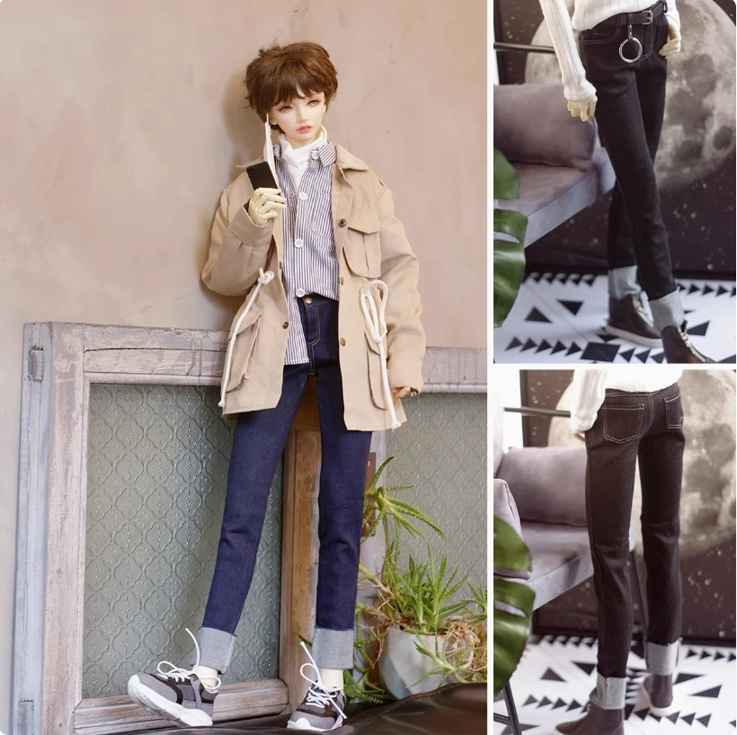 D03-P692 детская игрушка BJD DD SD MSD 1/3 SD одежда для куклы дяди синий черный джинсовые длинные брюки из стираной ткани 1 шт.
D03-P692 детская игрушка BJD DD SD MSD 1/3 SD одежда для куклы дяди синий черный джинсовые длинные брюки из стираной ткани 1 шт.