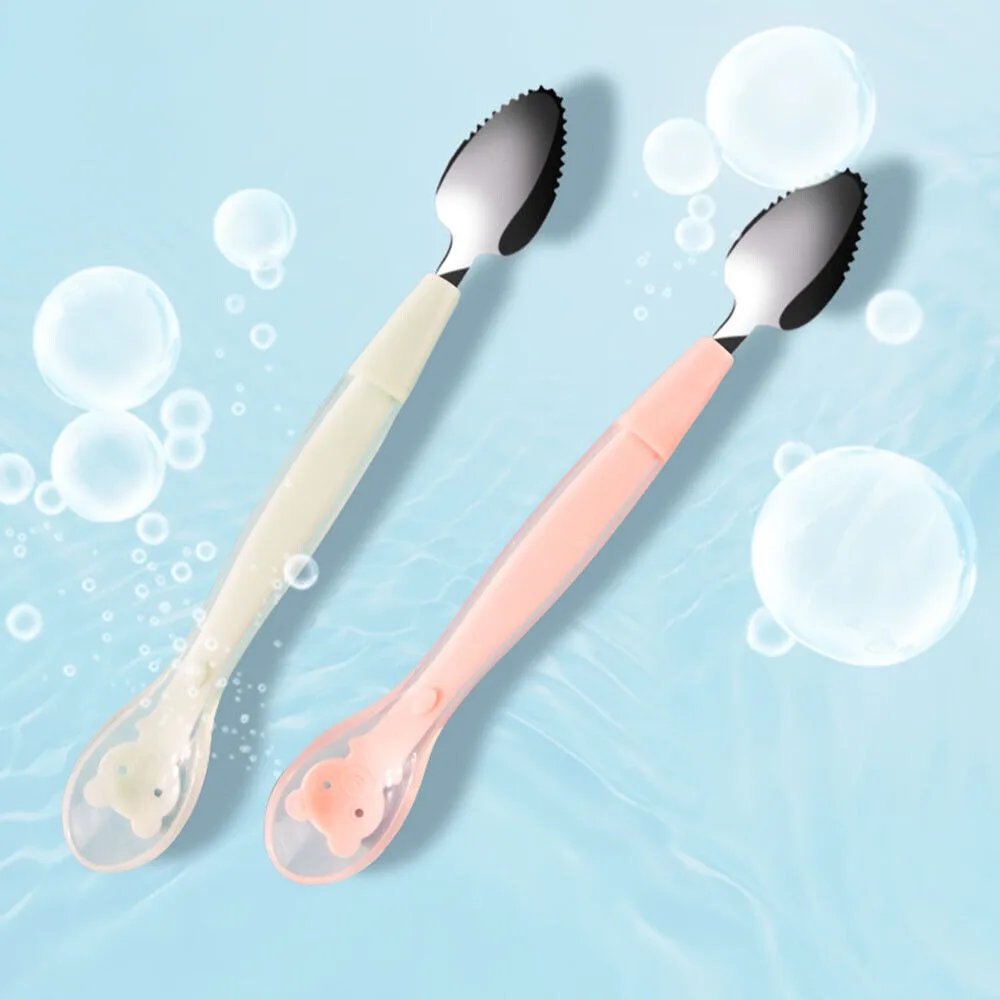 Портативная двухсторонняя ложка для фруктов, приспособления для кормления, ложка из нержавеющей стали для дополнительной еды, детская посуда, ложка для углубления
Портативная двухсторонняя ложка для фруктов, приспособления для кормления, ложка из нержавеющей стали для дополнительной еды, детская посуда, ложка для углубления