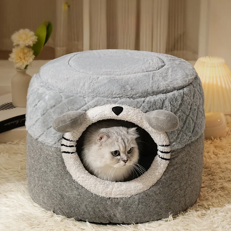 Warmth House Winter Proof Semi-Closed Style Bed for Kittens Pet Shelter Cozy Hideout Medium Size Nest
Warmth House Winter Proof Semi-Closed Style Bed for Kittens Pet Shelter Cozy Hideout Medium Size Nest