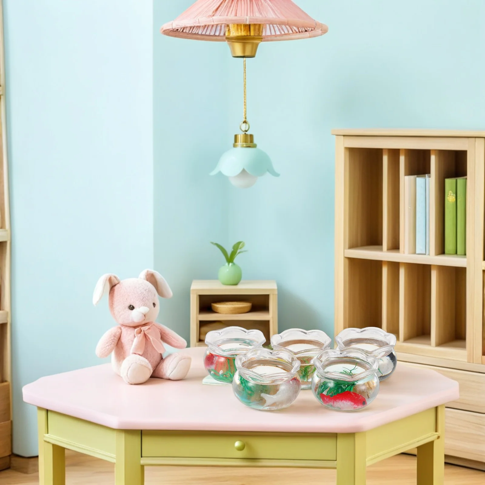 5 шт., мини-миска для рыбы, маленький круглый аквариум Koi, реалистичный аквариум для золотых рыбок, мини-украшение для кукольного домика, миниатюрные миски для рыб 
5 шт., мини-миска для рыбы, маленький круглый аквариум Koi, реалистичный аквариум для золотых рыбок, мини-украшение для кукольного домика, миниатюрные миски для рыб