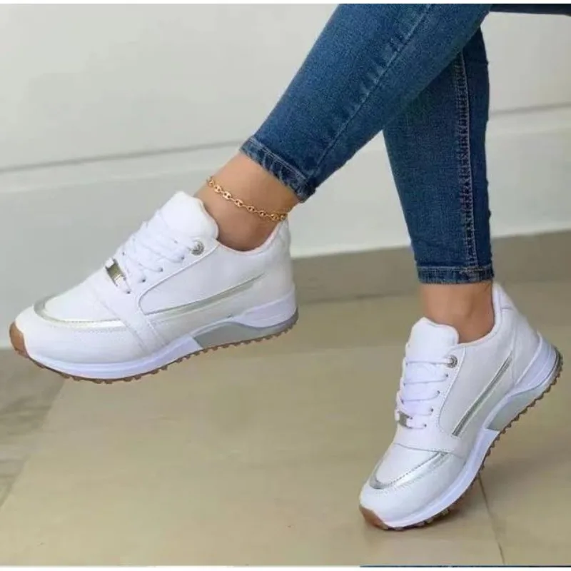 Women Sneakers Casual Shoes Sport Lace Up Flat Running Walking Shoes Woman Footwear Breathable Ladies Vulcanized Shoes
Women Sneakers Casual Shoes Sport Lace Up Flat Running Walking Shoes Woman Footwear Breathable Ladies Vulcanized Shoes