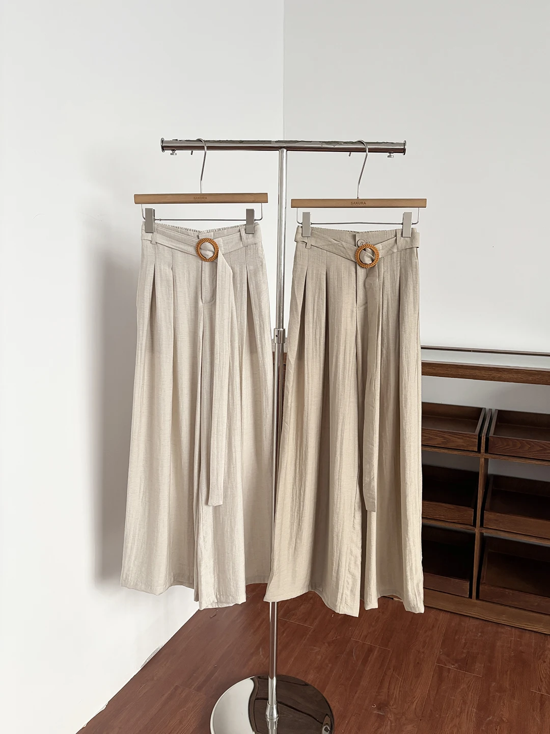 High Waist Wide Leg Pants Women's Summer Versatile Slimming Drapey Linen Casual Long Pants Commute Simple Elegance
High Waist Wide Leg Pants Women's Summer Versatile Slimming Drapey Linen Casual Long Pants Commute Simple Elegance