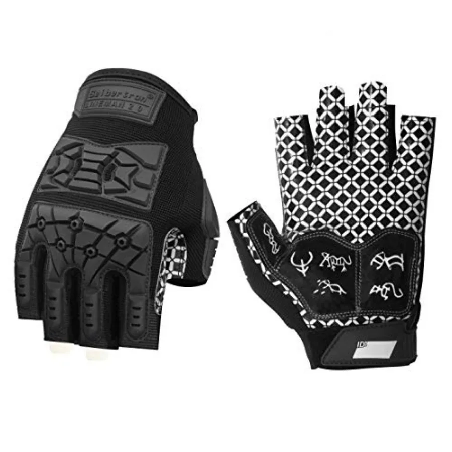 Lineman 2.0 Padded Palm Football Receiver Gloves, Flexible TPR Impact Protection Back of Hand Glove Adult and Youth Sizes
Lineman 2.0 Padded Palm Football Receiver Gloves, Flexible TPR Impact Protection Back of Hand Glove Adult and Youth Sizes