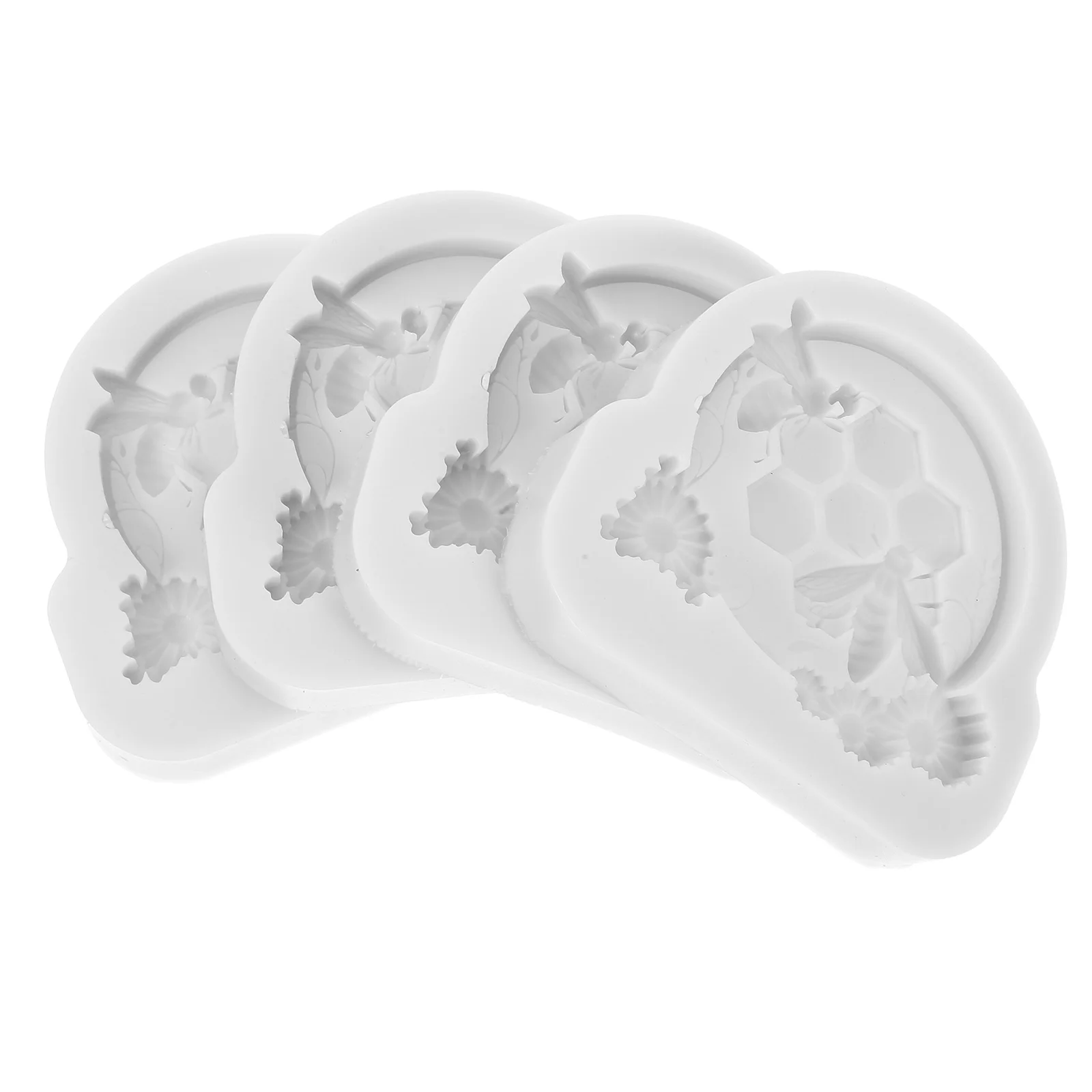 4 Pcs Silicone Baking Mold Honeycomb Bee Fondant Cake Flower Molds Silica Gel Chocolate Candy 
4 Pcs Silicone Baking Mold Honeycomb Bee Fondant Cake Flower Molds Silica Gel Chocolate Candy