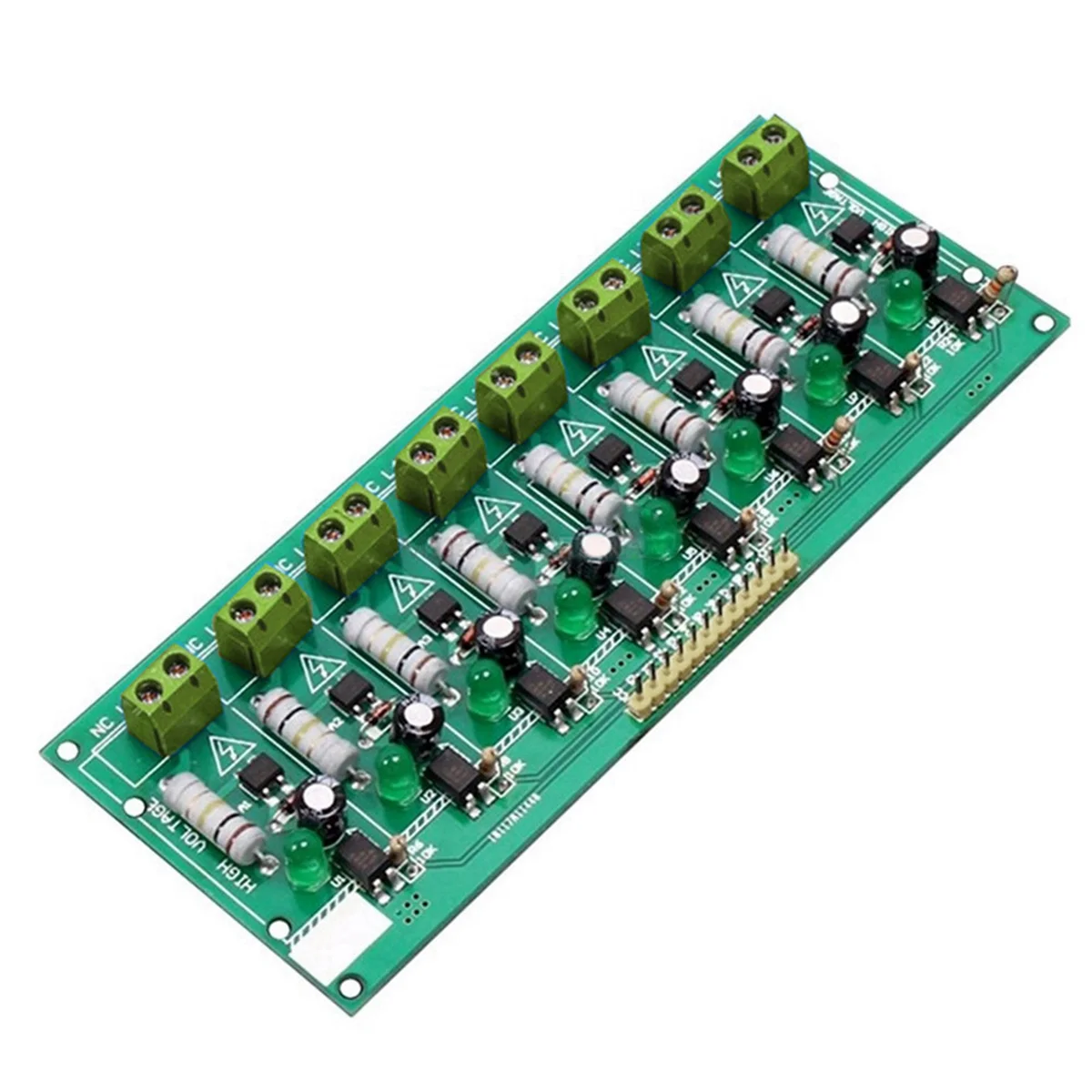 2X 8-канальный модуль оптопары переменного тока 220 В MCU TTL Модуль процессоров PLC-A74Z
2X 8-канальный модуль оптопары переменного тока 220 В MCU TTL Модуль процессоров PLC-A74Z
