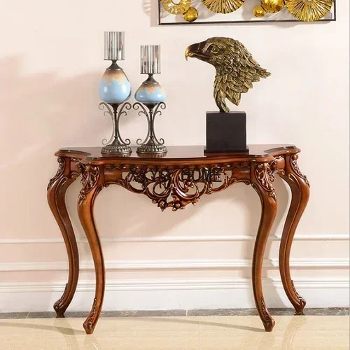 American-Style Solid Wood Entrance Cabinet European-Style All Solid Wood Carved Small Hallway Back Table
American-Style Solid Wood Entrance Cabinet European-Style All Solid Wood Carved Small Hallway Back Table