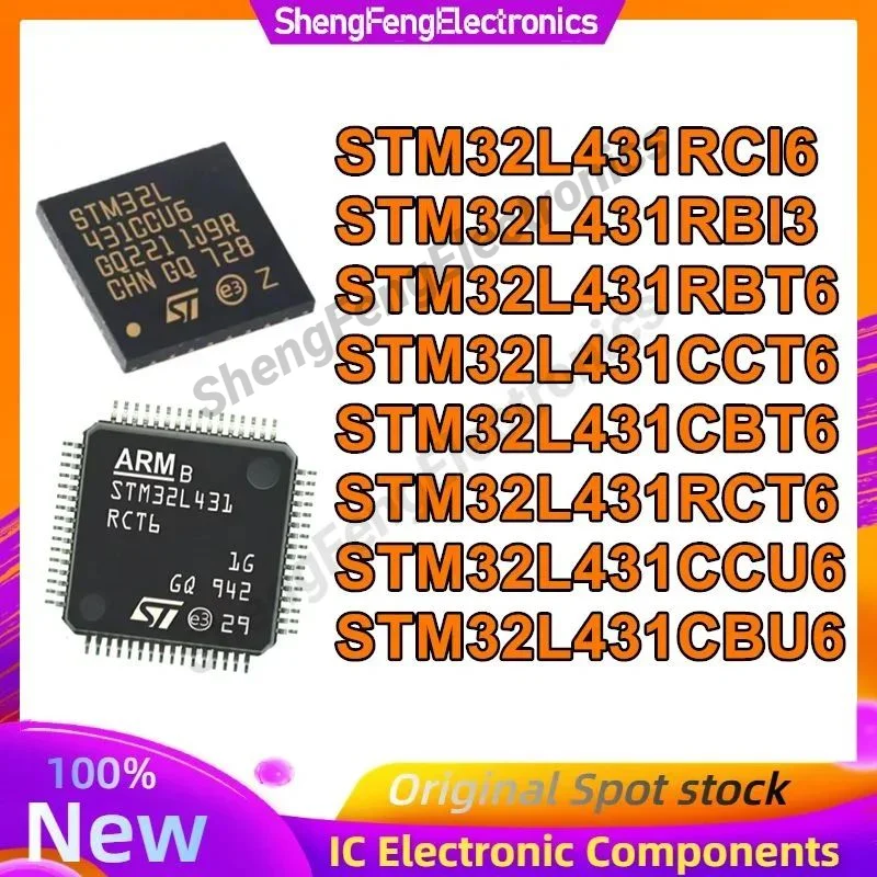 5 шт STM32L431RCI6 STM32L431RBI3 STM32L431RBT6 STM32L431CCT6 STM32L431CBT6 STM32L431RCT6 STM32L431CCU6 STM32L431CBU6 Новый
5 шт STM32L431RCI6 STM32L431RBI3 STM32L431RBT6 STM32L431CCT6 STM32L431CBT6 STM32L431RCT6 STM32L431CCU6 STM32L431CBU6 Новый