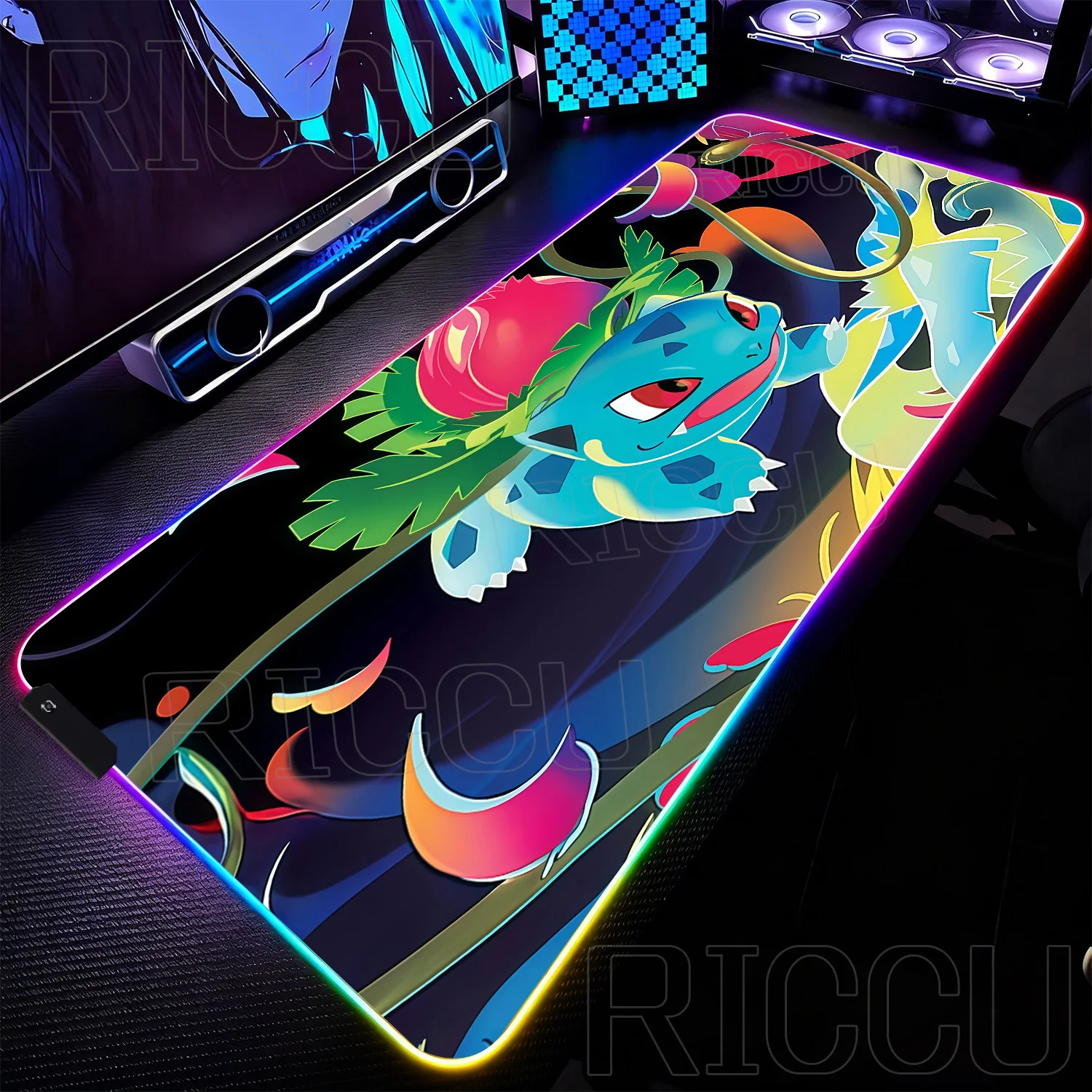 RGB XXL 400X800MM Anime Mouse Pad Large Pokemon Bulbasaur Gamer PC Accessories Office Mousepad Game Keyboard expand LED Desk Mat
RGB XXL 400X800MM Anime Mouse Pad Large Pokemon Bulbasaur Gamer PC Accessories Office Mousepad Game Keyboard expand LED Desk Mat