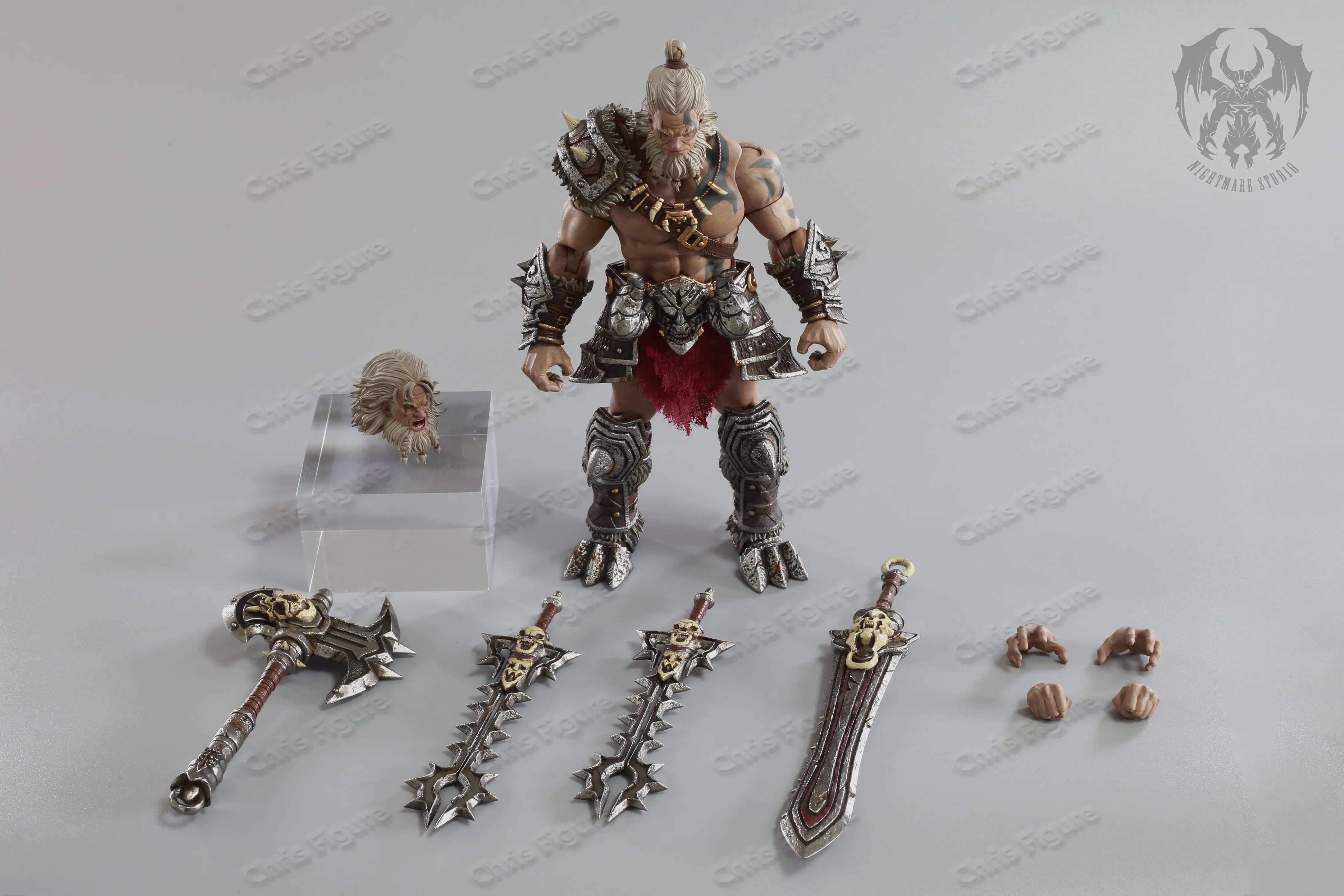 Nightmare Studio D20 1/12 Male Soldier Barbarian Berserker First Bullet Full Set 6in Strong Action Figures Model For Gifts
Nightmare Studio D20 1/12 Male Soldier Barbarian Berserker First Bullet Full Set 6in Strong Action Figures Model For Gifts