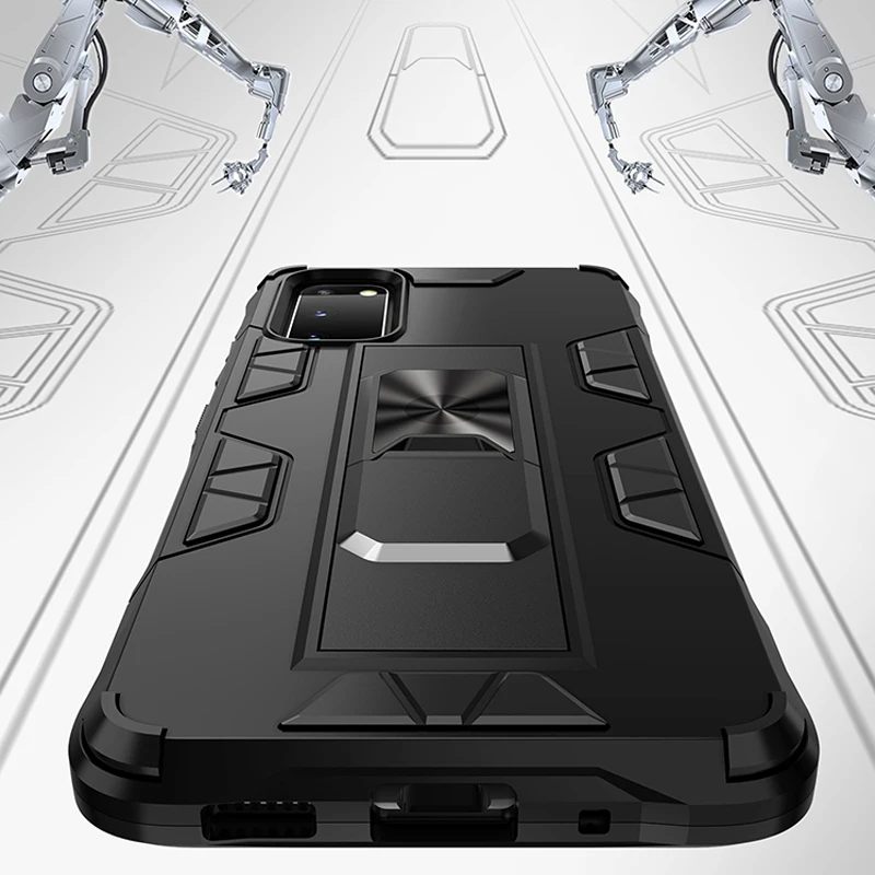 Shockproof Phone Case For Samsung Galaxy S9 S20 Plus Build-in Kickstand Magnetic Holder Back Cover
Shockproof Phone Case For Samsung Galaxy S9 S20 Plus Build-in Kickstand Magnetic Holder Back Cover