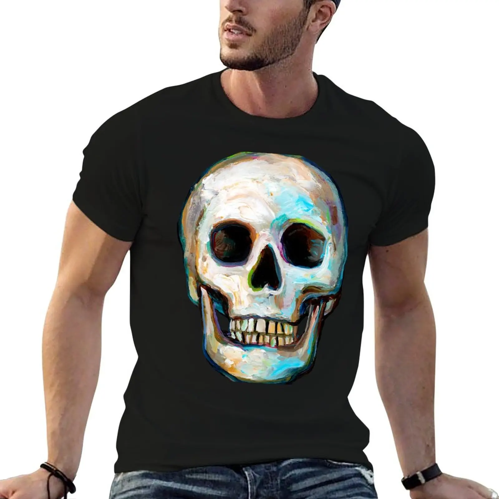 Psychedelic Skull Painting T-Shirt man t shirts cotton t shirts for man cotton funny funny t shirts man T-Shirt
Psychedelic Skull Painting T-Shirt man t shirts cotton t shirts for man cotton funny funny t shirts man T-Shirt