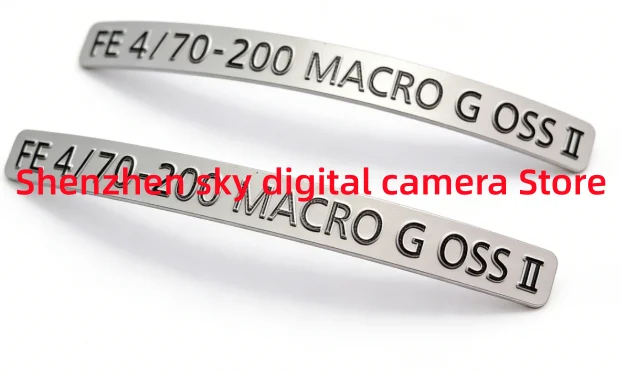 1 pcs Original Lens Nameplate Badge Logo For Sony FE 70-200mm F4 G OSS II
1 pcs Original Lens Nameplate Badge Logo For Sony FE 70-200mm F4 G OSS II