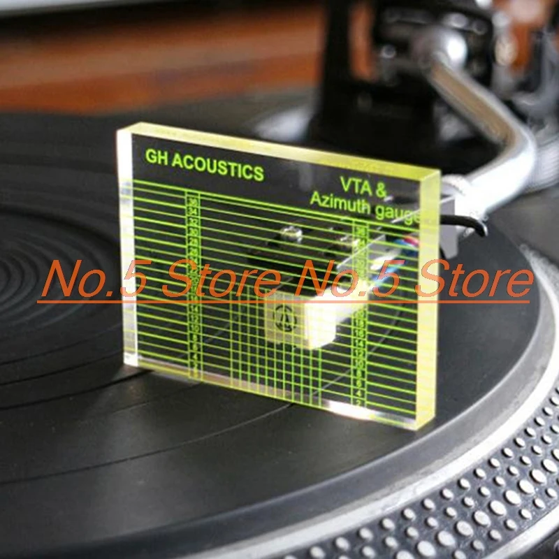 New Professional for LP Vinyl Tonearm VTA Cartridge Azimuth Alignment Ruler Headshell Alignment Block Quality Acrylic Materi
New Professional for LP Vinyl Tonearm VTA Cartridge Azimuth Alignment Ruler Headshell Alignment Block Quality Acrylic Materi