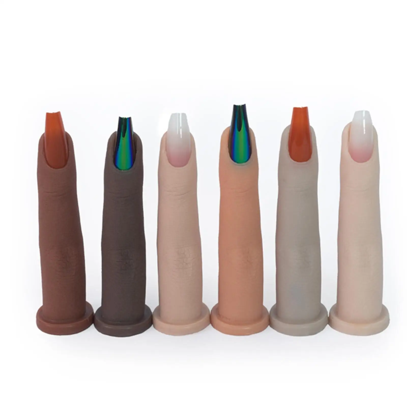 Silicone Flexible Practice Finger for Nail Training Beginner
Silicone Flexible Practice Finger for Nail Training Beginner