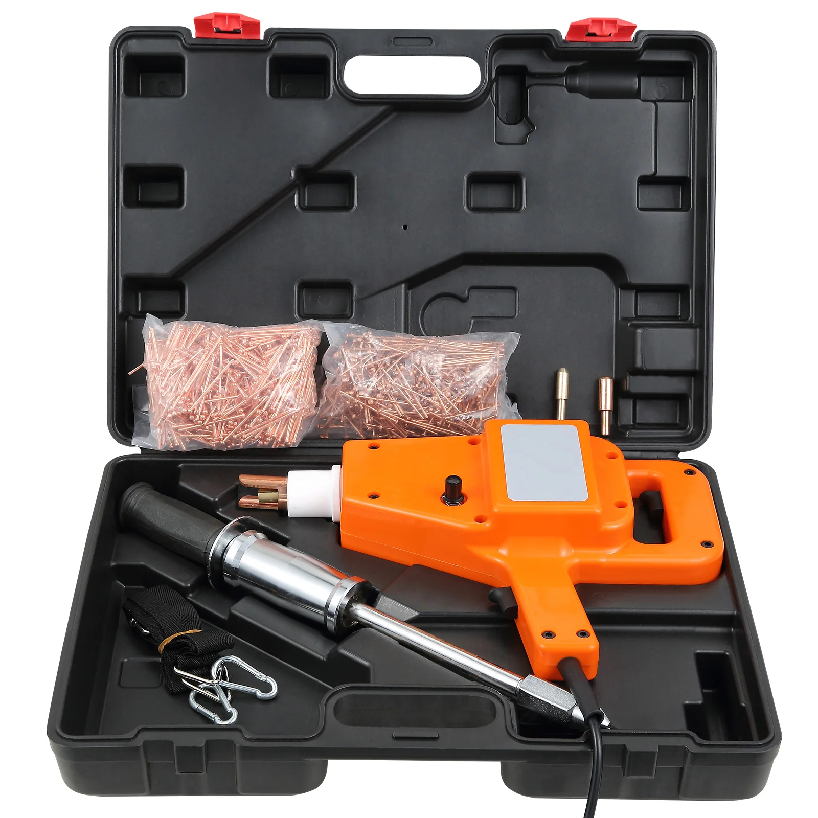 Stud Welder Tool Kit 800VA Spot Welder Dent Puller Sets 1600A Handheld Car Body Repair Machine for Auto Body Repairing
Stud Welder Tool Kit 800VA Spot Welder Dent Puller Sets 1600A Handheld Car Body Repair Machine for Auto Body Repairing