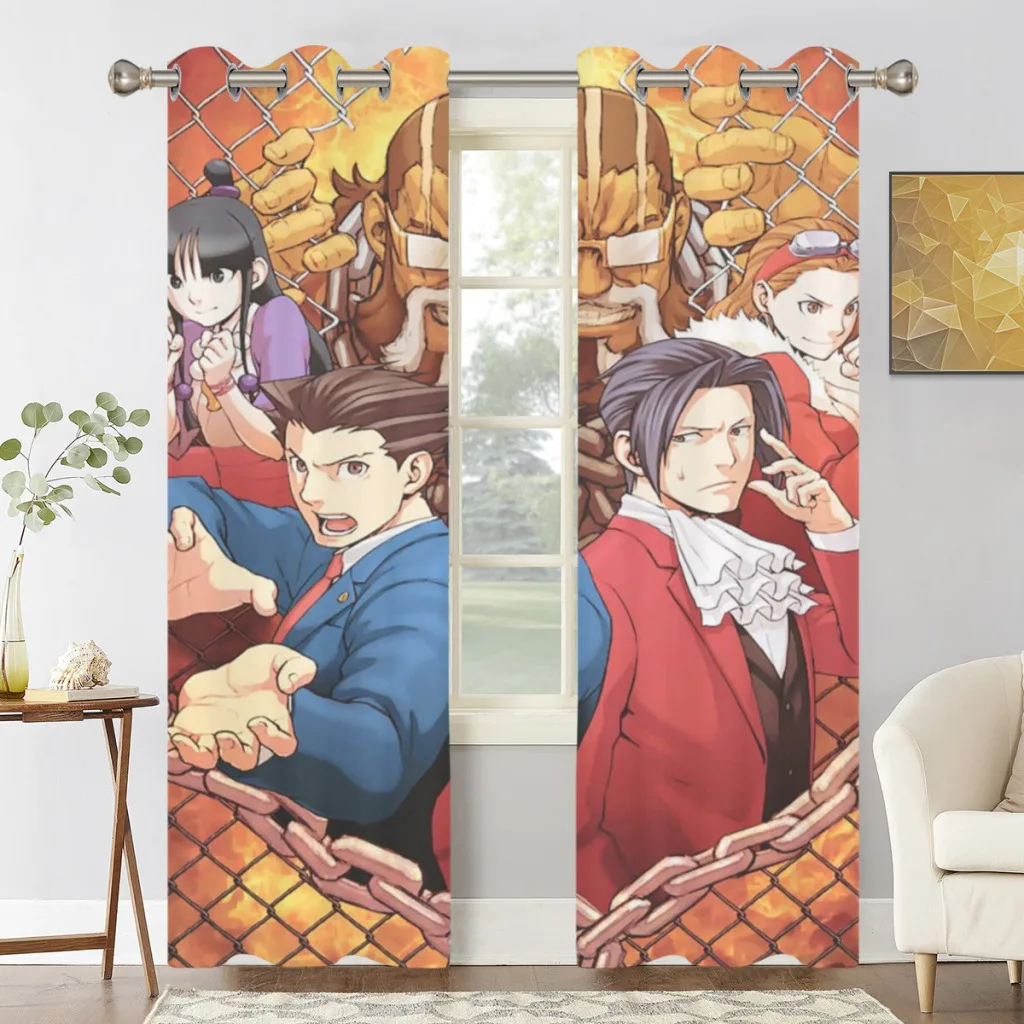 Ace Attorney 2 PC Blackout Windows Curtain for Living Room Bedroom Bathroom Curtains
Ace Attorney 2 PC Blackout Windows Curtain for Living Room Bedroom Bathroom Curtains