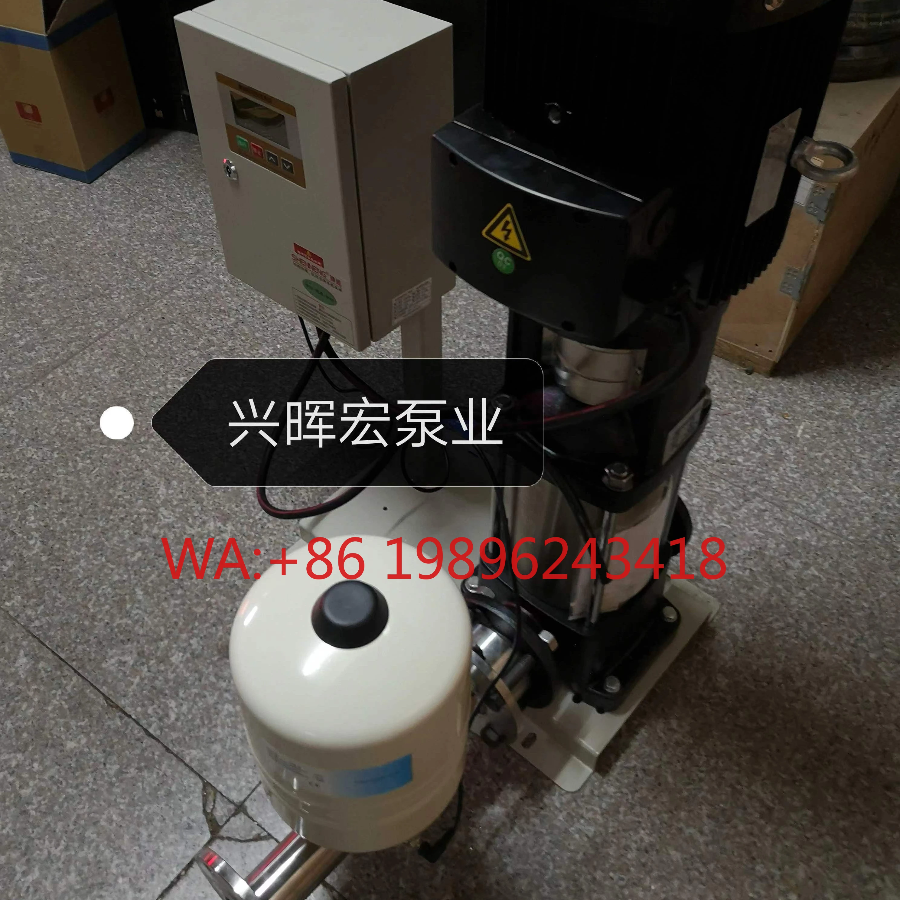 Factory-Direct Premium Fully Automatic Constant-Pressure Silent Variable-Frequency Water Pump Pressurized Circulation Supply
Factory-Direct Premium Fully Automatic Constant-Pressure Silent Variable-Frequency Water Pump Pressurized Circulation Supply