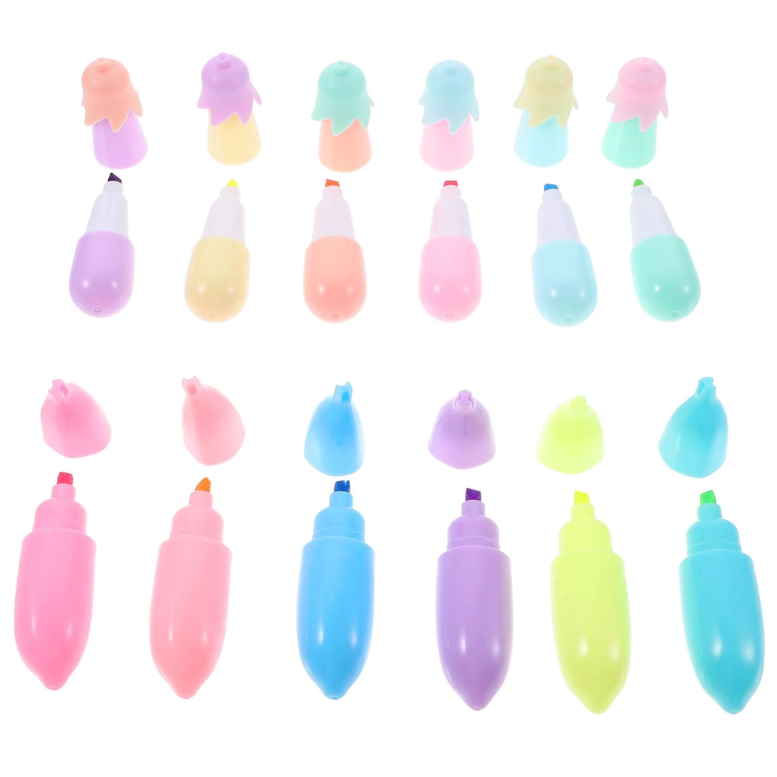12Pcs Cylindrical Highlighters Fiber Nib Markers For Students And Office Workers Writing Highlighting
12Pcs Cylindrical Highlighters Fiber Nib Markers For Students And Office Workers Writing Highlighting
