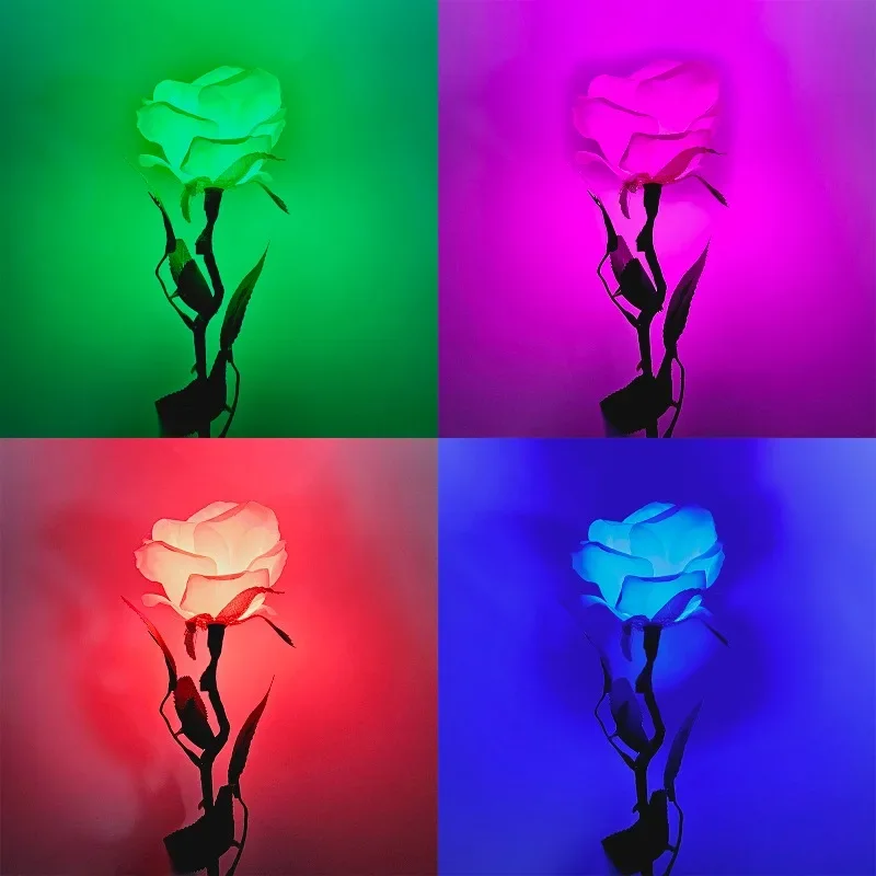 Seven-Color Light Rose Stage Magic Tricks Color Changing Flower Magia Wedding Party Illusions Gimmicks Mentalism Props Romantic
Seven-Color Light Rose Stage Magic Tricks Color Changing Flower Magia Wedding Party Illusions Gimmicks Mentalism Props Romantic