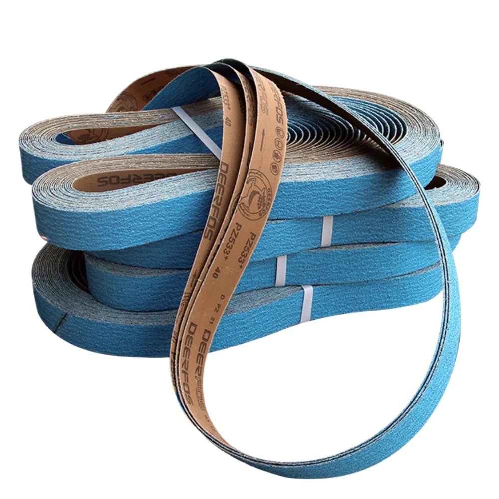 50 x 2100mm Fused Zirconia Alumina Sanding Belt. PZ533 2" Abrasive Belt Polishing Stainless Steel, Carbon Steel. P40--120
50 x 2100mm Fused Zirconia Alumina Sanding Belt. PZ533 2" Abrasive Belt Polishing Stainless Steel, Carbon Steel. P40--120