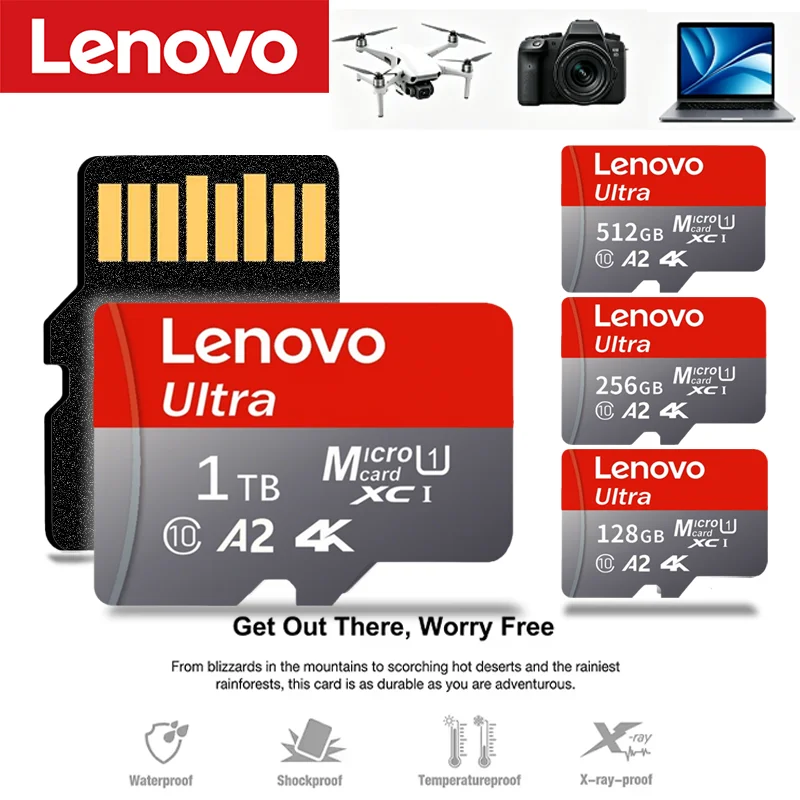 Lenovo Memory Card Micro SD Card 1TB A2 A1 V30 U3 Flash Cards 128GB 64GB Card Memory Microsd compatible For DJI pocket 3 product
Lenovo Memory Card Micro SD Card 1TB A2 A1 V30 U3 Flash Cards 128GB 64GB Card Memory Microsd compatible For DJI pocket 3 product