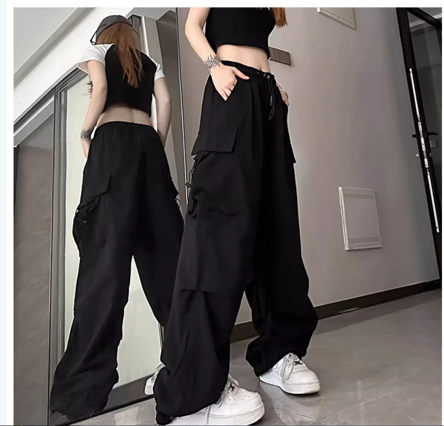 Fat person retro slimming lazy 2024 dopamine work pants women's spring and summer plus size loose wide leg sports pants
Fat person retro slimming lazy 2024 dopamine work pants women's spring and summer plus size loose wide leg sports pants