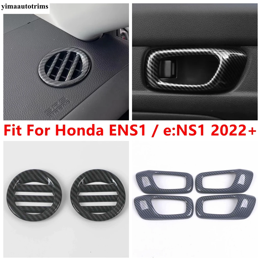 Handle Bowl / Dashboard Front AC Air Conditioning Vents Ring Sticker Cover Trim ABS Accessories For Honda ENS1 / e:NS1 2022 2023
Handle Bowl / Dashboard Front AC Air Conditioning Vents Ring Sticker Cover Trim ABS Accessories For Honda ENS1 / e:NS1 2022 2023